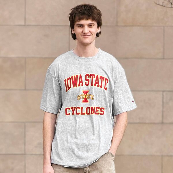 Champion® I-State Gray Big and Tall T-Shirt